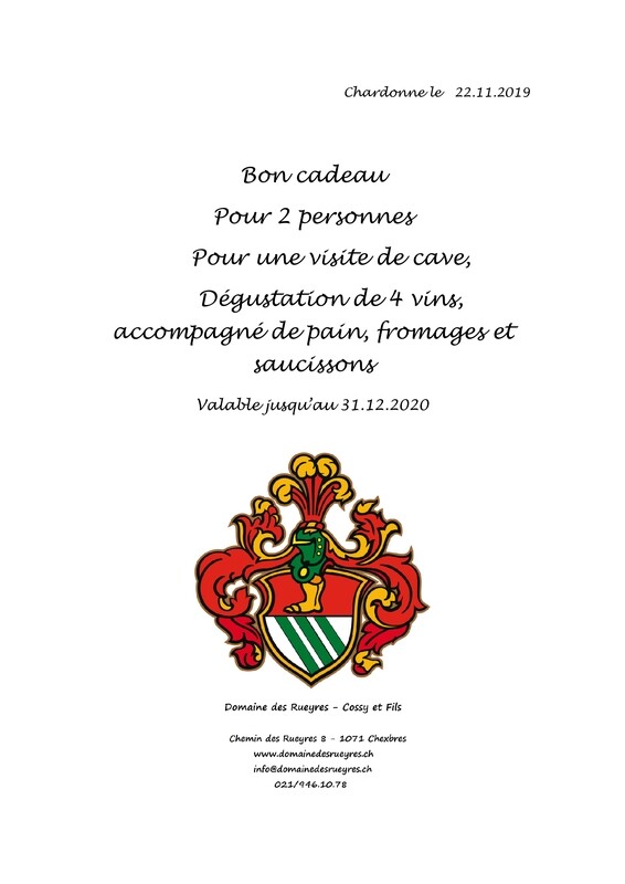Visite de Cave - Dégustation