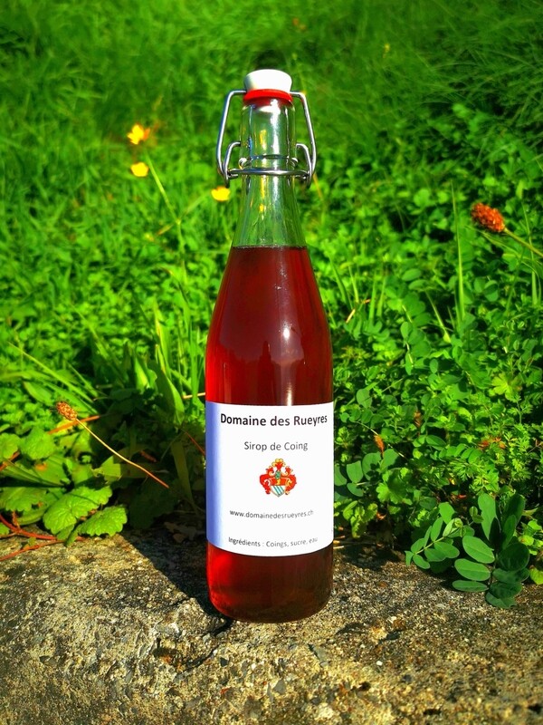 Sirop de coing du Domaine en 50 cl