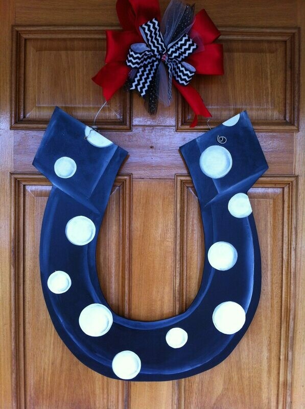 Derby Horseshoe Door hanger various Designs