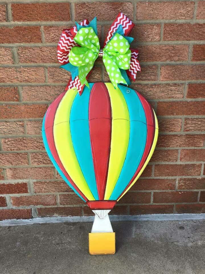 Derby Hot Air Balloon Door Hanger
