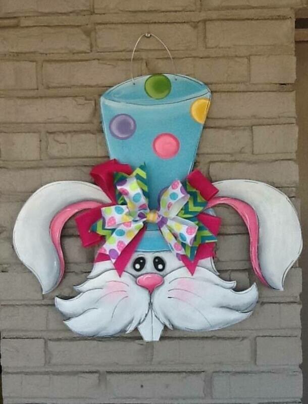 Easter Fleur De Lis Bunny
