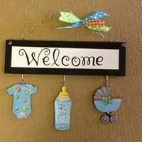 Welcome Board Baby Set Only