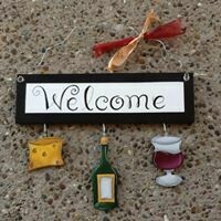 Welcome Board Wine & Cheese Set Only