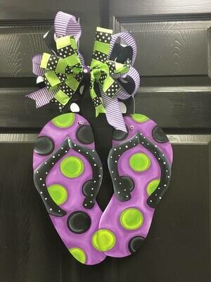 Spring/Summer Flip Flop Door Hanger