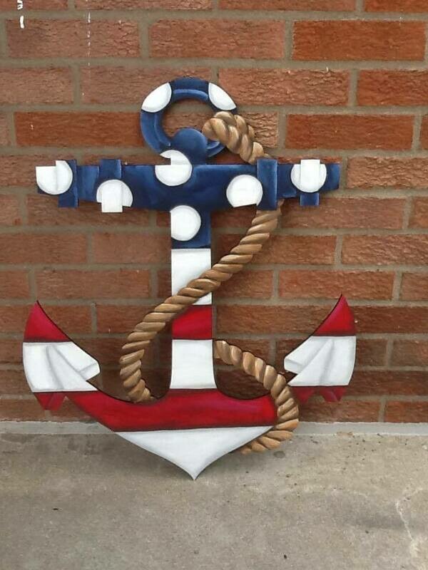 Spring/Summer Anchor Door Hanger