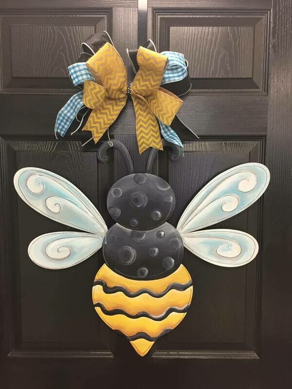 Spring/Summer Bee Door Hanger