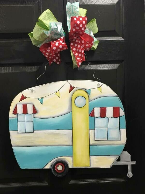 Spring/Summer RV Door Hanger
