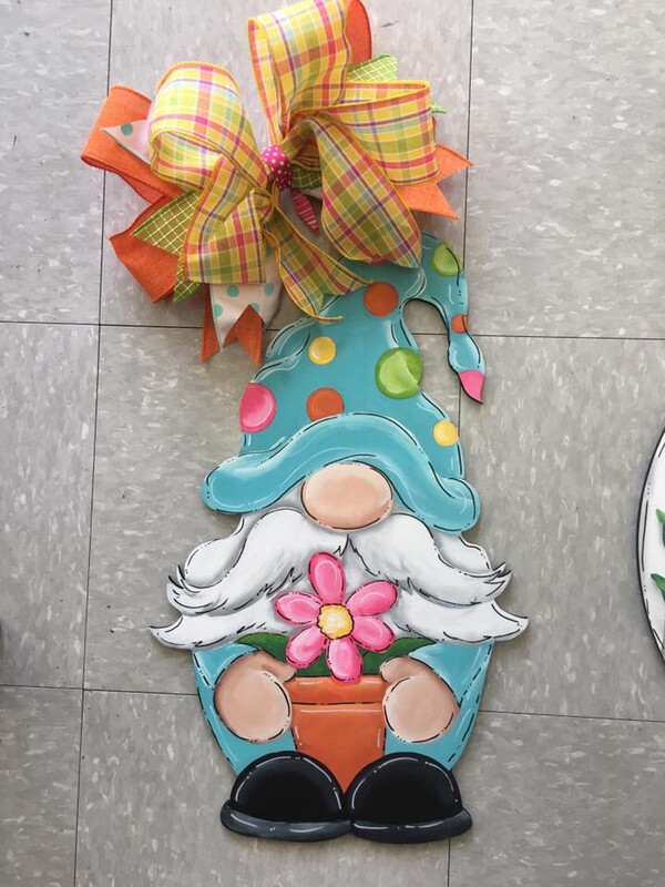Spring/Summer Gnome  Door Hanger