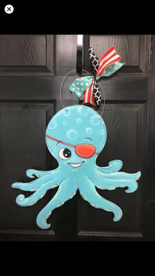 DIY Octopus Door Hanger Cutout