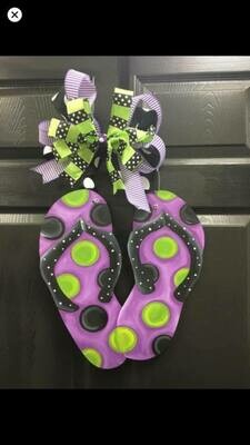 DIY Flip Flop Door Hanger Cutout