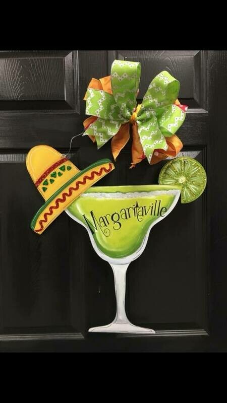 DIY Drinks Door Hanger Cutout
