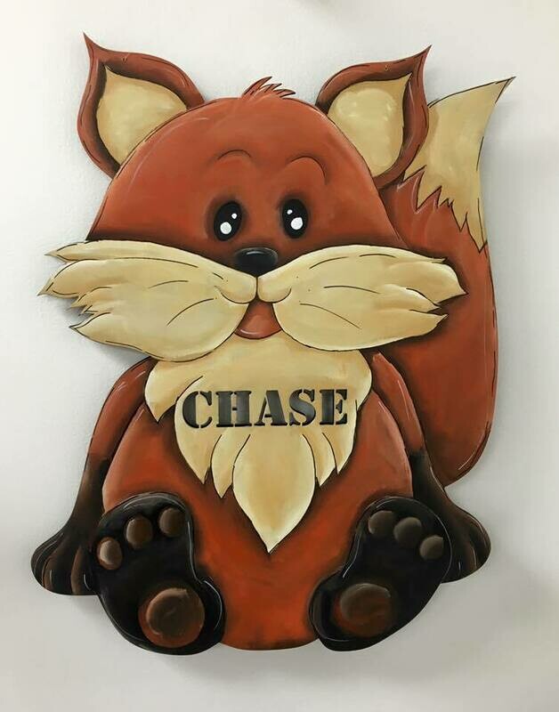 Animals Fox Door Hanger