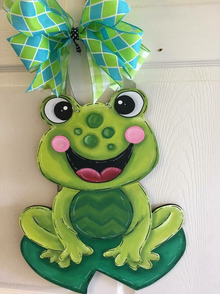 Animals Frog Door Hanger