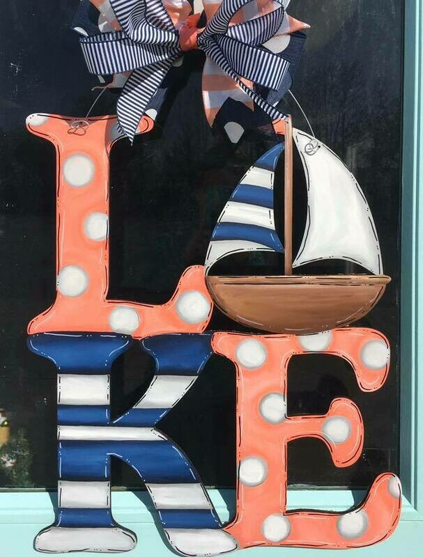 Spring/Summer “Lake&quot; Door Hanger