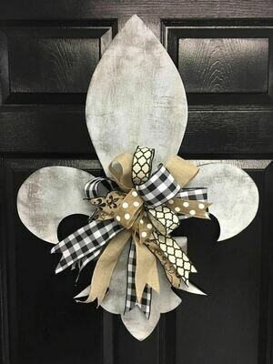 Distressed FDL Door Hanger