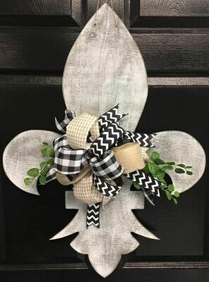 Distressed FDL Door Hanger