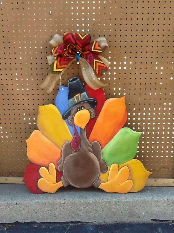 DIY Turkey Door Hanger