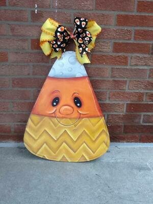 Halloween Candy Corn Door Hanger