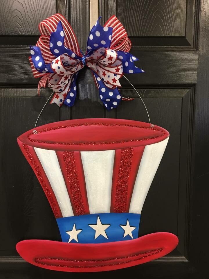 Uncle Sam Hat Door Hanger