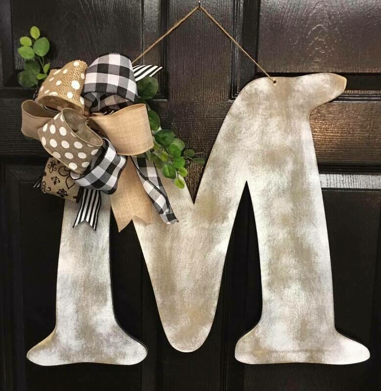 Distressed Initial Hanger
