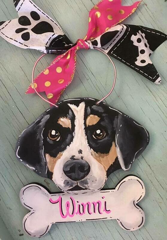 Christmas Ornament-- Animals Dog