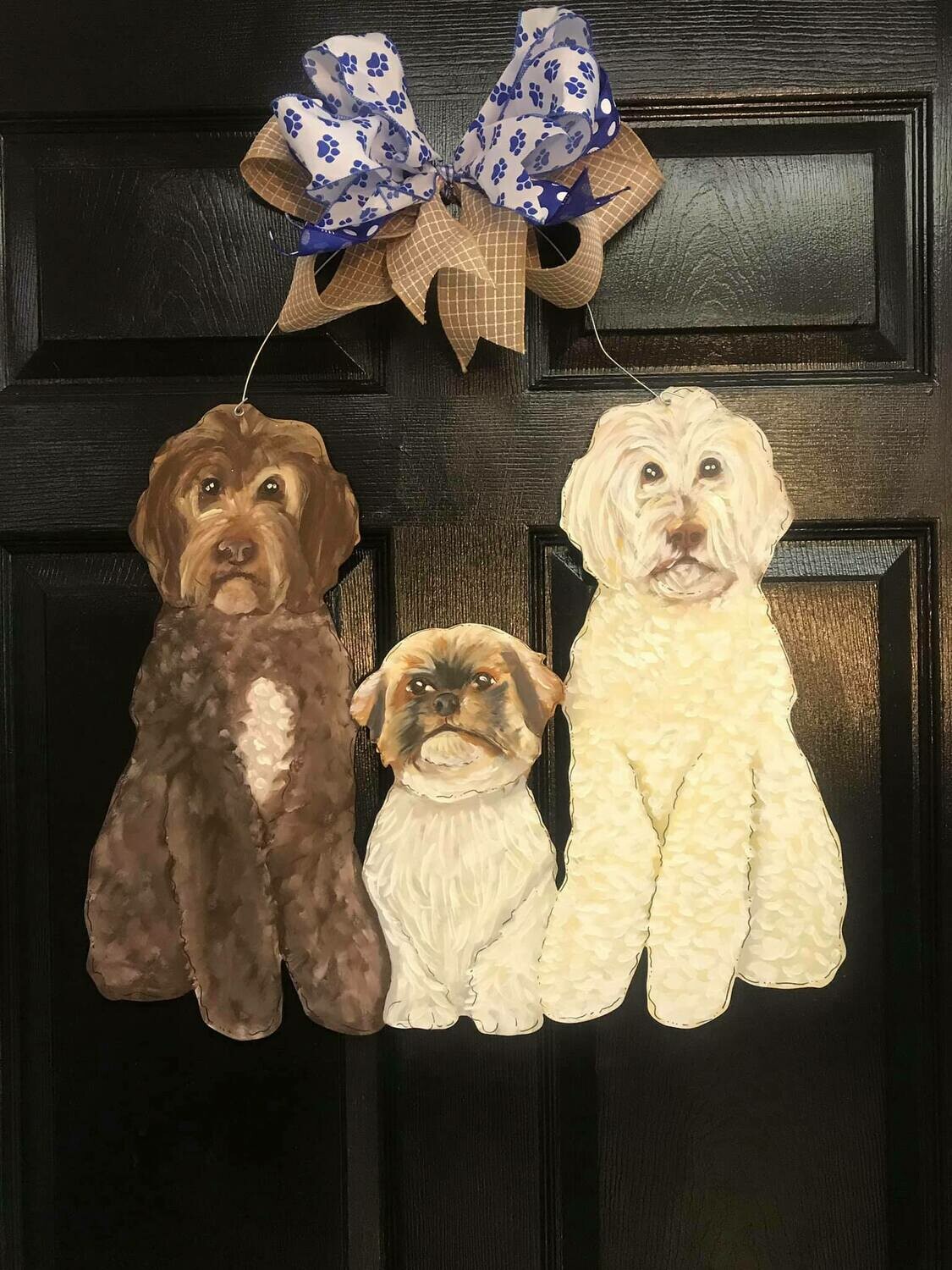 Triple Dog Door Hanger