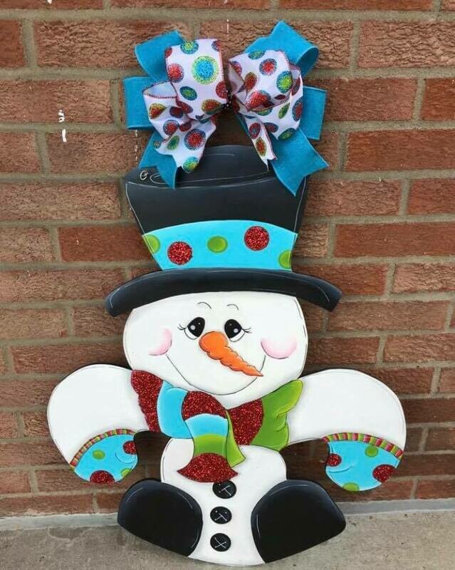 DIY FDL Snowman