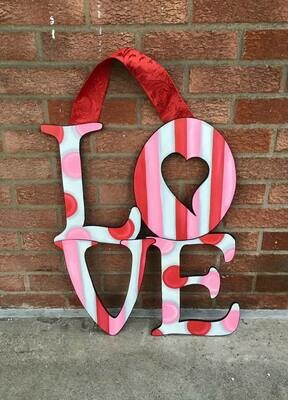 Valentine’s “Love" Door Hanger