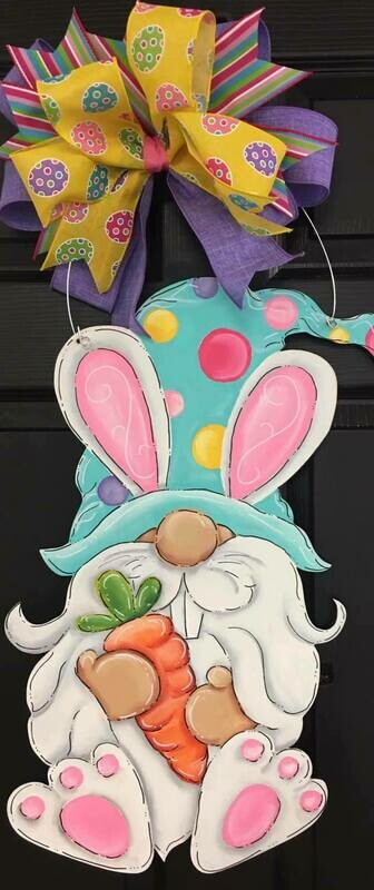 Easter Gnome Easter Door Hanger