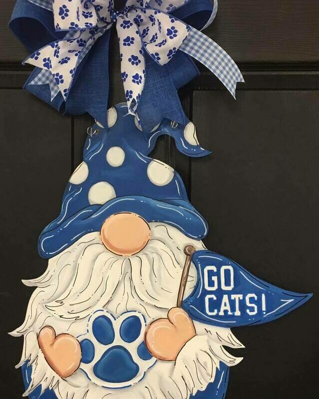Sports Gnome Sports Team Door Hanger