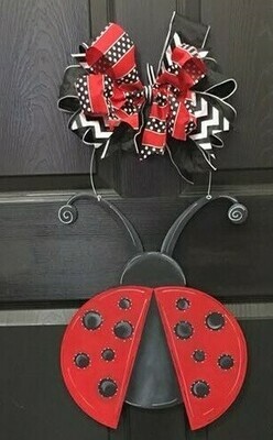 Spring/Summer Ladybug Door Hanger