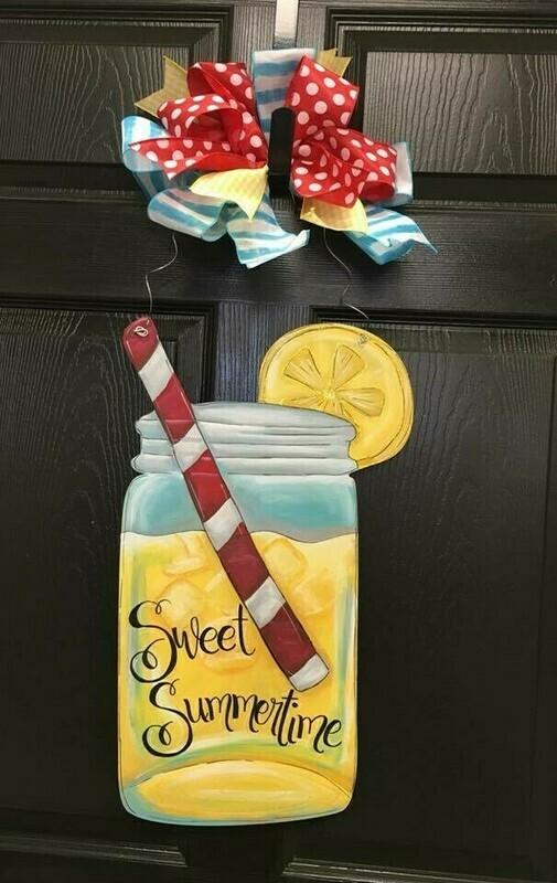 Spring/Summer Lemonade Drink Door Hanger