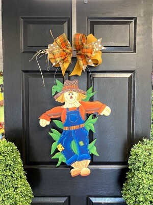 Standing Scarecrow Door Hanger