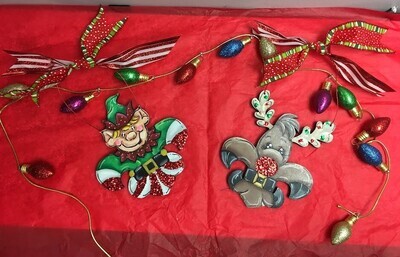 Elf/Reindeer FDL Ornament