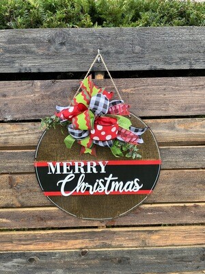 Christmas Stained  Merry Christmas