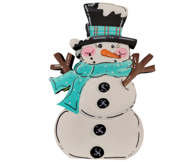 Winter Full Body Snowman Insert