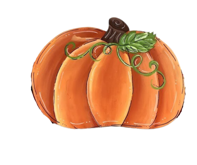 Fall Pumpkin Insert