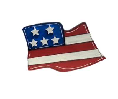 4th of July American Flag Insert