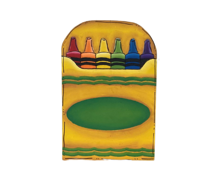 School Crayons Insert