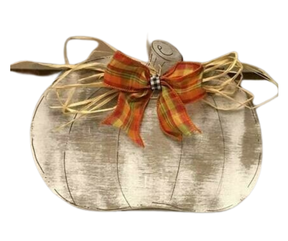 Fall Rustic Pumpkin Insert