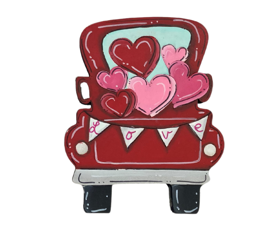 Valentine’s Love and Hearts Truck Inserts