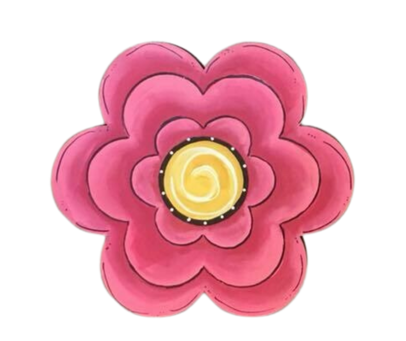 Everyday Pink Flower Insert