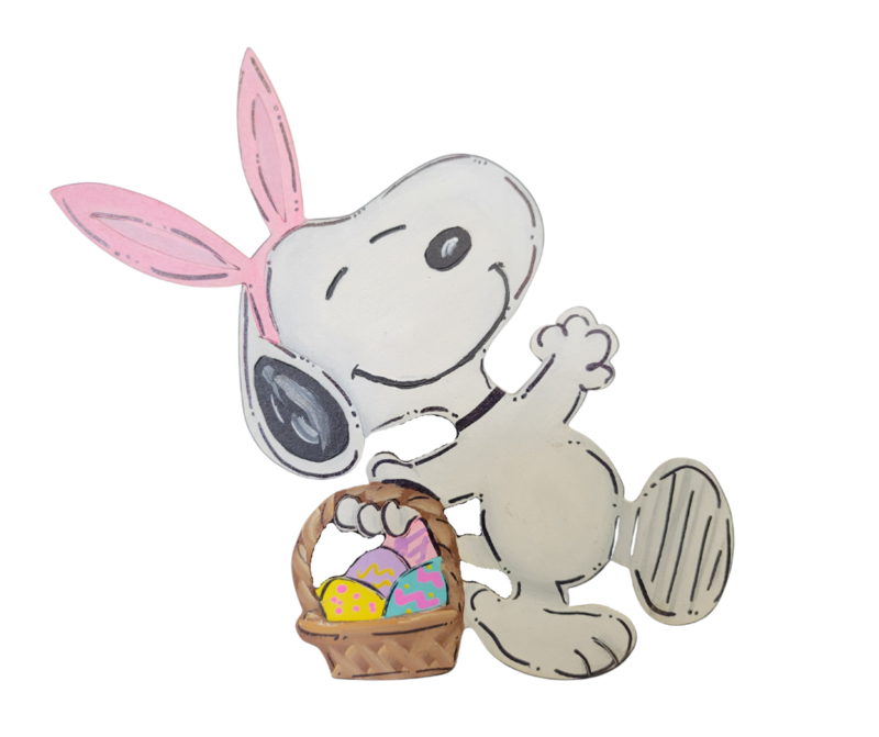 Easter Snoopy-Bunny Insert