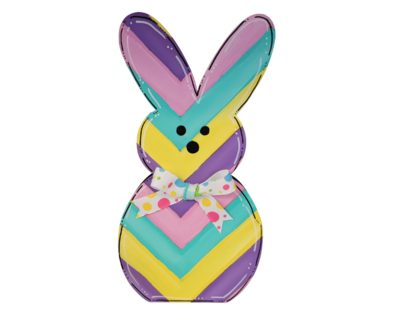 Easter Striped Bunny Insert