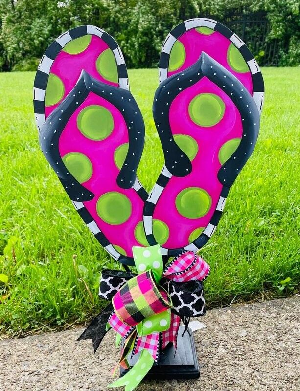 Spring/Summer Flip Flops Table Topper