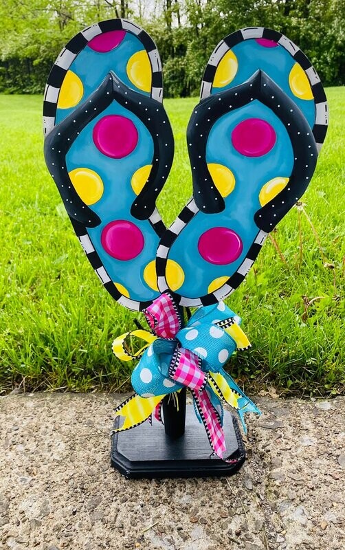 Spring/Summer Flip Flops Table Topper