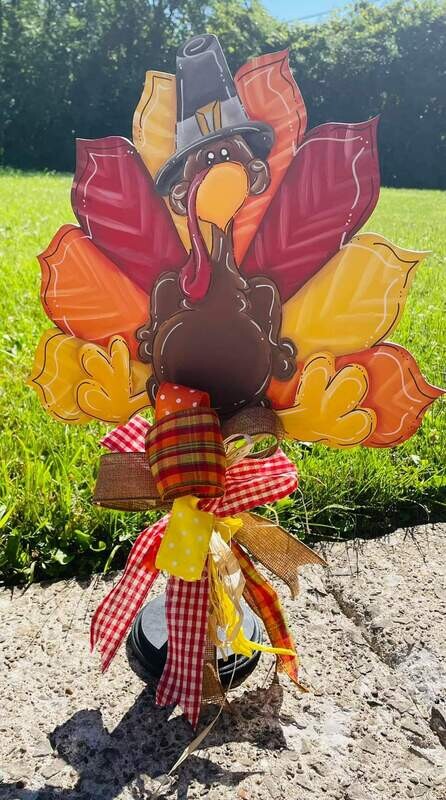 Thanksgiving Turkey Table Topper