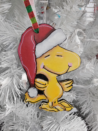 Christmas Ornament--Santa Woodstock