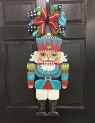 Christmas Nutcracker Doorhanger