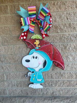 Snoopy with Umbrella